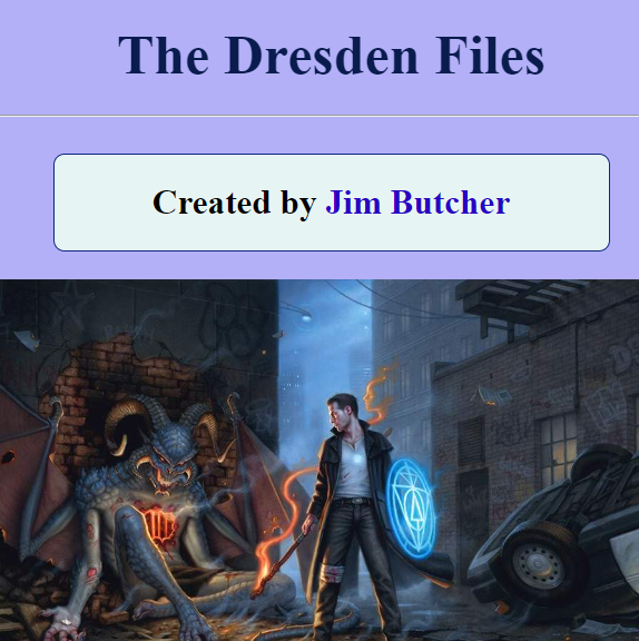 Dresden Files FunArt picture